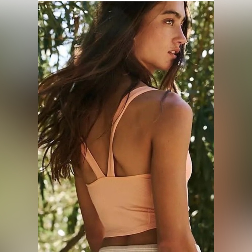 FP Movement Stellar Scoop Neck Tank in Winter Melon - Picture 3 of 8